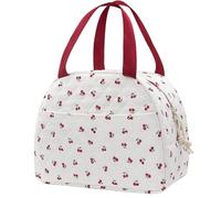 Rachlicy Bolsera de lanza de arco aislada y acolchada lonchera con bolsillo Mantenga la comida fresca y caliente para el trabajo escolar biseve beige