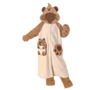 Rachlicy Capybara Pijamas Lindo Juego de Pijamas esponjosos de Invierno Incluye Pantalones nocturnos de túnica y Pijama