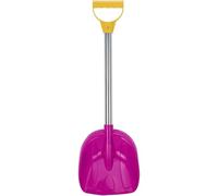 Rachlicy Palabra portátil para niños de la Pala de Nieve con Mango de Acero Inoxidable 4.7x16 Pequeño Espesor para la Nieve Jugando plástico Ligero para la Playa de Autos de jardín