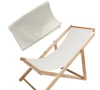 Rachlicy Tela de Repuesto para Tumbona, Tela Oxford de 45 x 17 Pulgadas, Repuesto de Eslinga para Tumbona, de Patio portátil Plegable para sillones de Patio