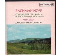 Rachmaninoff, André Previn - Symphony No. 3 In A Minor / The Rock Fantasy For Orchestra