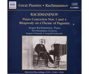 Rachmaninoff,S. - Concertos pour piano Nos 1 & 4 ( coll. Great Pianists )