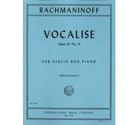 Rachmaninoff, Sergei. Vocalise Op. 34, Nº 14