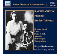Rachmaninoff,Sergej - Enregistrements D'Oeuvres Pour Piano Seul /Vol.3