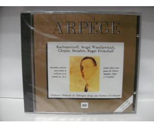 Rachmaninoff, Sergej Wassiljewitsch, Chopin, Skrjabin, Reger Prokofieff ~ Arpége ~ Belgische Ausgabe ~ Paris Prestige Promotion ~ 43 Minuten