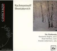 Rachmaninov, Chostakovitch : Trios pour piano. Trio Tchaikovski.