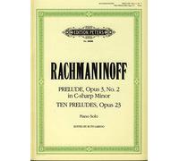 RACHMANINOV - Preludio Op. 3 nº 2 en Do Sost. menor y 10 Preludios Op.23 para Piano