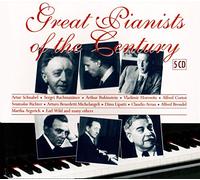 Rachmaninov, Rubinstein, Horowitz, Lipatti, Schnabel, Gilels, Arrau, Ritcher, Benedetti, Brendel, Lugansky y otros - Great Pianists of the Century