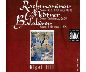 Rachmaninov, S. - Rachmaninov / Medtner / Balakirev: Piano Sonatas (Hill)