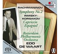 Rachmaninov: Sinfonia Nº 2; Rimsky-Korsakov: Capriccio Español / Rotterdam Phil. Orch. - De Waart