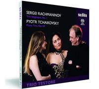 Rachmaninov, Tchaikovski : Trios pour piano. Trio Testore.