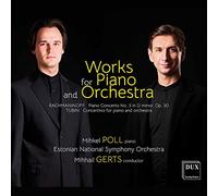 Rachmaninov, Tubin : Concertos pour piano. Poll, Gerts.