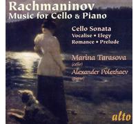 Rachmaninov : uvres pour violoncelle et piano. Tarasova, Polezhaev.