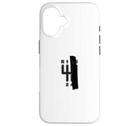 Racing Autocross Gearshift Pattern Manual Notas de conducción Carcasa para iPhone 16