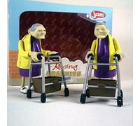 Racing Grannies - Juego de Carreras de Abuelitas, Conjunto de 2