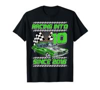Racing Into 10th Birthday Boys 10 Year Old Kids Since 2016 Camiseta