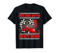 Racing Into 1st Birthday Boys 1 Year Old Kids Since 2025 Camiseta