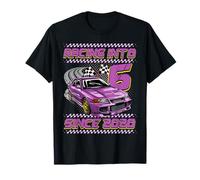 Racing Into 6th Birthday Boys 6 Year Old Kids Since 2020 Camiseta