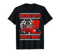 Racing Into 9th Birthday Boys 9 Year Old Kids Since 2017 Camiseta