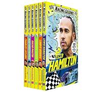 Racing Legends 6 Books Collection Set By Maurice Hamilton (Lewis Hamilton, Max Verstappen, Charles Leclerc, Lando Norris, Fernando Alonso & Oscar Piastri)