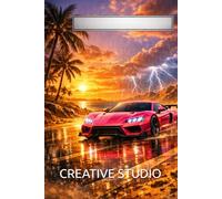 Racing Legends - Coastal Fury Edition: Volcano & Storm Racing Notebook - 6x9 Lined Sports Car Journal