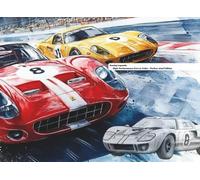 Racing Legends: High-Performance Cars to Color-Pocket-sized Edition (Pocket-Sized Coloring Books (6x9 Edition))