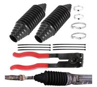 Rack And Tie Rod Boots | 2 Pieces Dustproof Universal Auto Supplies,Inner Tie Rod Boot Set - for Truck Road Trip Travel Driver RV Winter Cold Weather