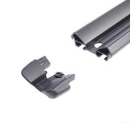 Rack Bicis para Thule 598 Tapas Anti-Ruido Lluvia Rack Bicis | Plástico ABS grueso, UV y rotura, soporta clima extremo, color negro, duración larga