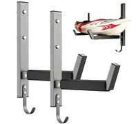 Rack De Almacenaje Kayak - 2 Piezas Gancho Soporte Multiusos Para Garaje Capacidad 90 Kg,Rack Resistente para Paddle Surf - Para Interior Exterior Hogar Cobertizo Apartamento Canoa Escalera Snowboard