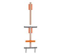 Rack de almacenamiento de ciclismo - Madera Metal 30cm | Vertical Bike Hanger Wall Mount Organizador para el almacenamiento de engranajes de ciclismo | Ahorro de espacio titular de la bicicleta para