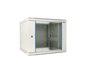 Rack de pared Extralink 9U 600x600 gris dos secciones - 5903148912950