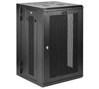 StarTech.com Armario Rack de Pared para Servidores 18U 19" 4 Columnas Estante 1U - Rack de Servidores de Montaje en Pared