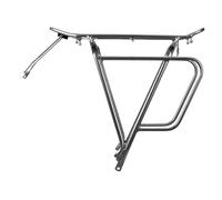 Rack de portabicicletas - Soporte de carga de metal de carga sólida | Porta-Bajas de bicicleta Robusto, Soporte de Marco trasero, Diseño de instalación Fácil | Equipo de bicicleta para Les voy