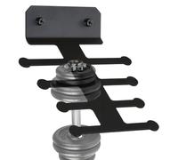 Rack de trabajo - Acero inoxidable, 7,99 x 5,98 pulgadas, para almacenamiento antideslizante | Wall-Mount Resistance Band Organizer, Fitness Equipment Holder For Home Gym, Garage, Studio, Workout Room