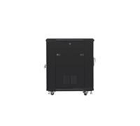 Rack independiente Lanberg FF01-6815-23B 19U 800 kg ventilación y cerradura negro