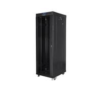 Rack independiente Lanberg FF01-6837-12BL 37U 1200kg Acero LCD Ventilación Negra