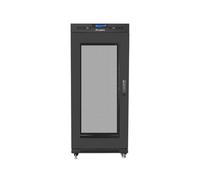Rack independiente Lanberg FF01-8015-23BL 15U Negro 1200kg LCD Termostato 6 Ventiladores