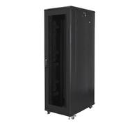 Rack independiente Lanberg FF01-8042-23B 42U 800kg Acero Perforado Negro 800x1000x2047,5mm