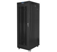 Rack independiente Lanberg FF01-8227-23BL 27U 800kg LCD Ventilación RAL9004 Negro