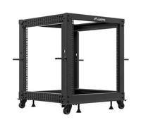 Rack Lanberg OR01-6112-B 12U 600kg Ruedas Independiente Negro 22kg