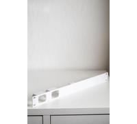 Rack Mount 1U para JetKVM - Soporte para conmutador KVM remoto de 19" - Accesorios de red - Impresión 3D (rojo, para 2 x JetKVM izquierda)