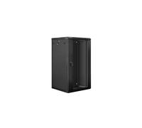 Lanberg Rack Wandschrank 48,30cm (19") 22u/600x600 Glast?r Schwarz (speditionsversand) (wf01-6622-10b)
