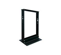 Rack para equipos de red Tripp Lite 13U de 2 postes con marco abierto, capacidad de 800 lb (SR2POST13), color negro