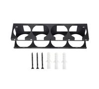 Rack para Varillas de Soldar - Almacenamiento Mural Hierro 4 Ranuras - Soporte Mural para Hilo de Soldar y Electrodos,Salón, Garaje, Sótano, Apartamento, Dormitorio, Técnicos, Hombres Adultos