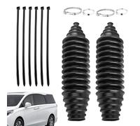 Rack Pinions Bellows Kits - Botas de barra de barras, cubierta de poliuretano para botas de dirección, bastón de guante, foca de publader, protector de grasa pesado, dirección de colgadores