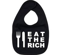 racker de N Roll Eat the Rich Black Baby Peto Negro