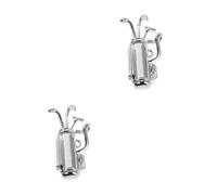 Racket Boutonniere Lapel Chain Party Sports Brooch Pins Golf Themed Pin Shawl Clips for Sweaters Silver Copper