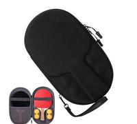 Racket Case, Paddle Bag, 7.48x2.36x11.81 Inches Hard Shell Scratch Resistant Design and Compact Protection Feature, Table Tennis Gear for School, Training, Sports, Indoor, Outdoor, Stadium, Yard Use