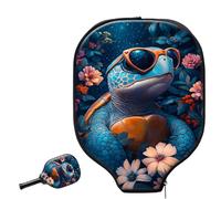 Racket Cover Bag Turtle Among Night Blooms Pickleball Paddle Cover | Shock Absorbent duradera pickleball Racket Covers Para sports Equipment