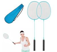 Racket deportivo para - Juegos de pádel de bádminton gemelo, kit de raqueta de aleación para junior | Equipo de actividad familiar al aire libre, juego de juegos de lanzadera portátil, equipo de